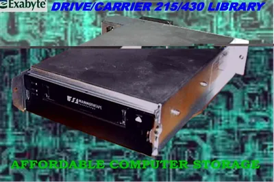 1004969-004 - Exabyte / Tandberg 60/150GB 8mm Mammoth-2 SCSI LVD/Se HH Loader Ready Tape Drive