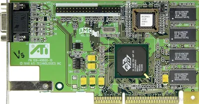 109-44600-20 - ATI 3D Rage Pro 8MB AGP 2x Video Graphics Card