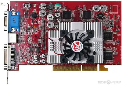109-A0340-20 - ATI Radeon 9600 XT 128MB AGP Video Graphics Card