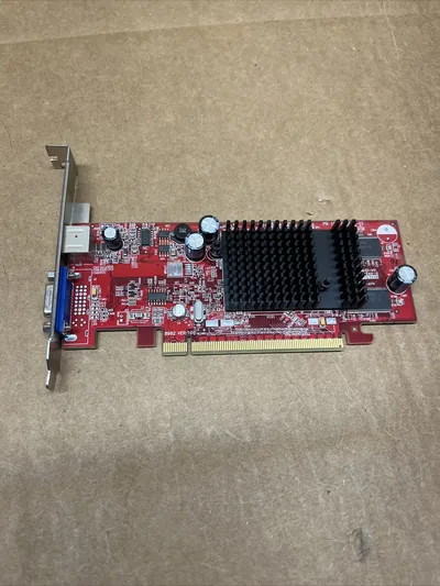 109-A25900-00 - ATI Radeon X300 128MB PCI Express DVI/VGA/TV Outs Video Graphics Card