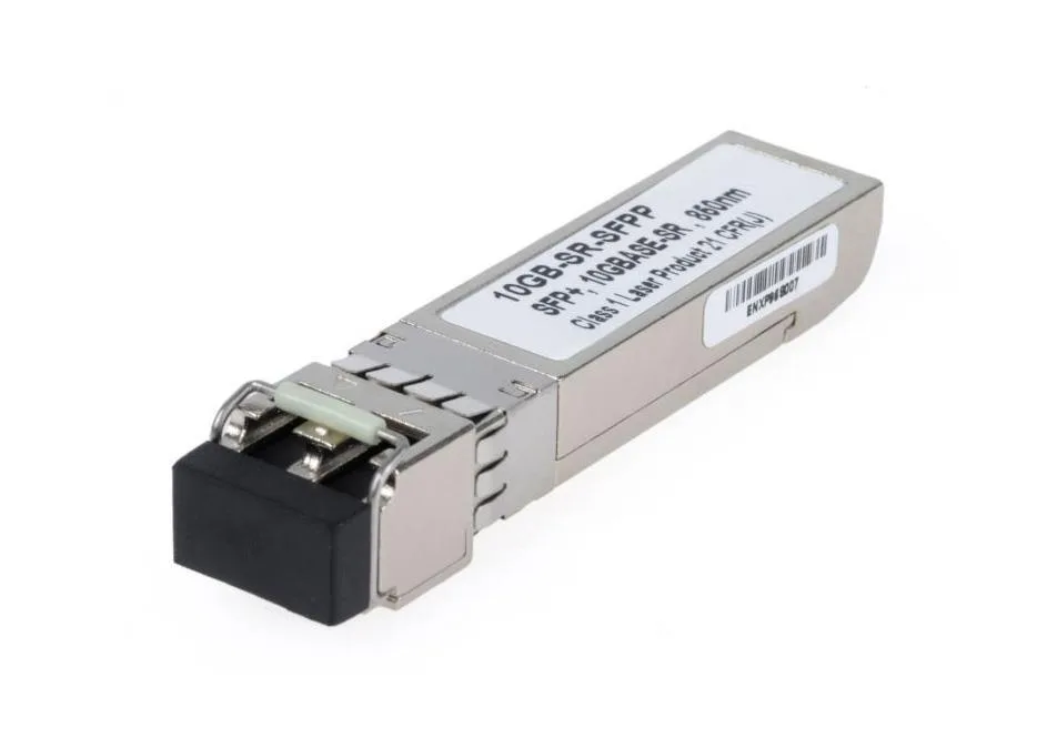 10GB-SR-SFPP-ACC - Accortec 10Gbps 10GBase-SR Multi-mode Fiber 300m 850nm Duplex LC Connector SFP+ Transceiver Module