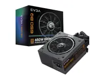 110-BQ-0650-V1 - EVGA 650 BQ 650-Watts 80 Plus Bronze Certified Semi Modular ATX Power Supply
