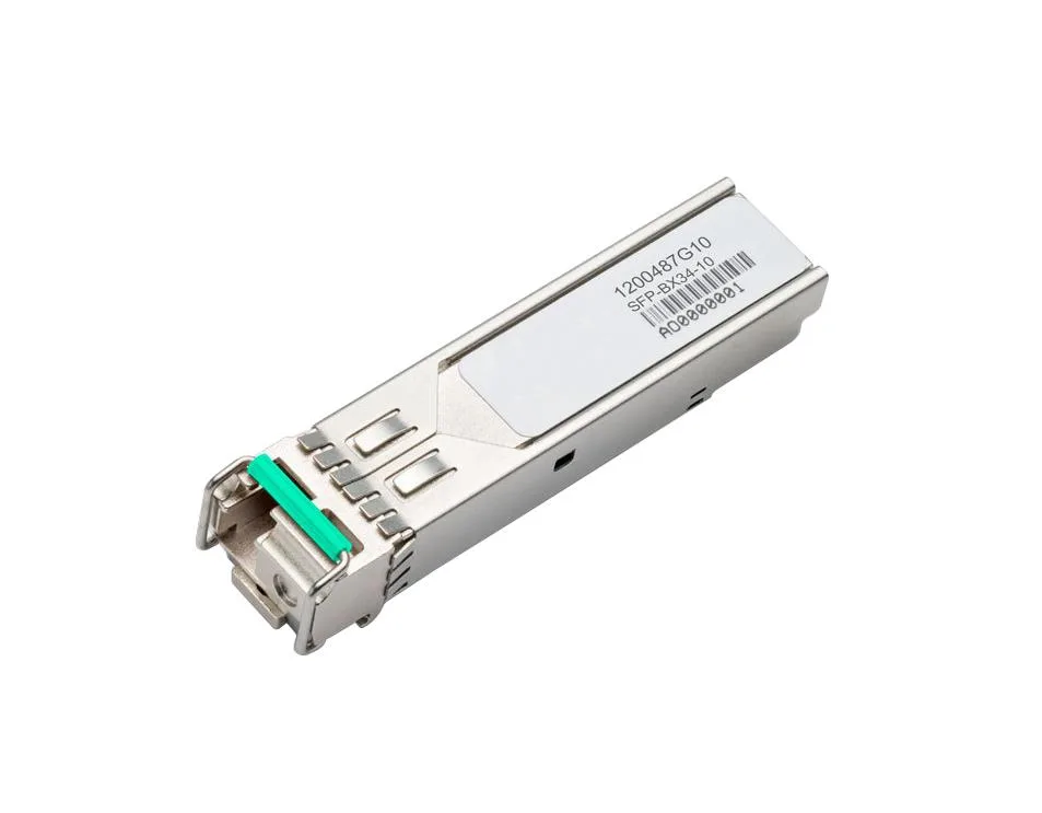 1200487G10 - ADTRAN 1.25Gb/s 1000Base-BX-U Single-Mode Fiber 10km 1310nm-TX/1490nm-RX SimpleX LC Connector SFP Transceiver Module
