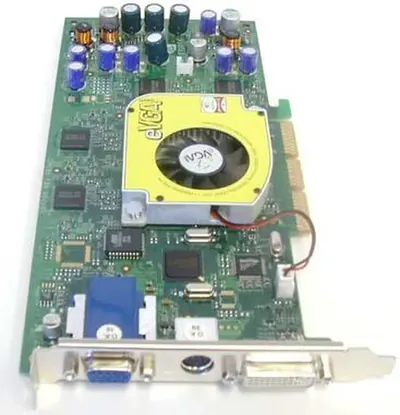 128-A4-NV80-K1 - EVGA GeForce4 Ti 4400 128MB DDR 128-Bit AGP 4X/8X Video Graphics Card