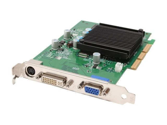 128-A8-N294-TR - EVGA GeForce 6200LE 128MB DDR 64-Bit AGP 4X/8X Video Graphics Card