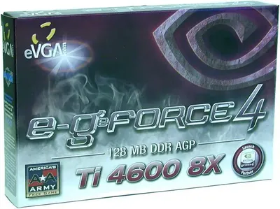 128-A8-NV84-T3 - EVGA GeForce4 Ti 4600 128MB DDR 128-Bit AGP 4X/8X Video Graphics Card