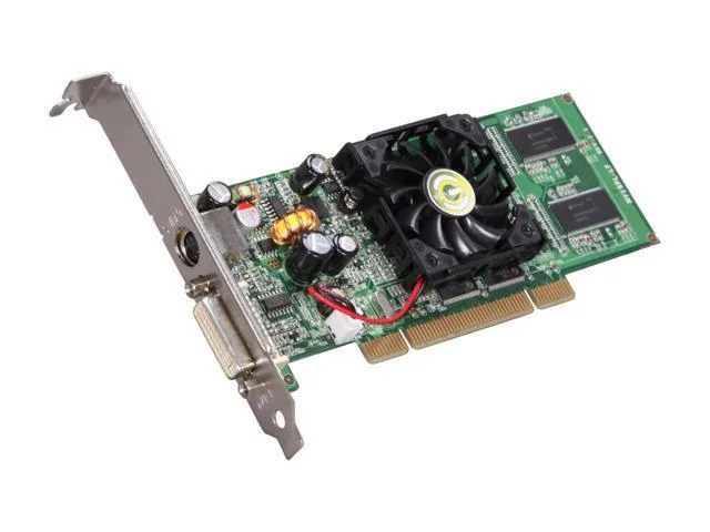 128-P1-N309-TX - EVGA GeForce FX5200 128MB DDR 64-Bit PCI Video Graphics Card