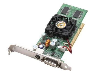 128-P1-N320-A3 - EVGA Nvidia GeForce FX 5500 128MB 64-Bit DDR PCI DVI/ S-Video Out Video Graphics Card