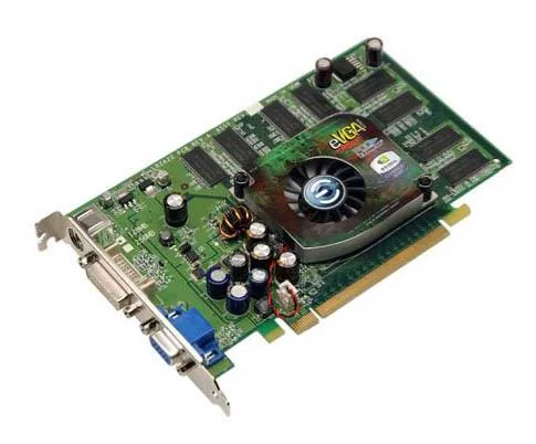 128-P2-N361-MX - EVGA GeForce 6200 128MB 128-Bit DDR PCI Express x16 Video Graphics Card