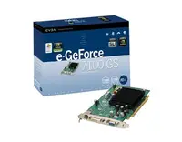 128-P2-N411-KR - EVGA GeForce 7100 GS 256MB (128MB On-board) GDDR2 64-Bit SLI Support PCI Express x16 Video Graphics Card