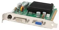 128-P2-N411-LR - EVGA GeForce 7100 GS 256MB (128MB On-board) GDDR2 64-Bit SLI Support PCI Express x16 Video Graphics Card