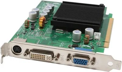 128-TC-2N23-L1 - EVGA GeForce 6200 Turbocache 128MB Support to 256MB DDR2 PCI Express VGA/ DVI/ TV-Out Video Graphics Card