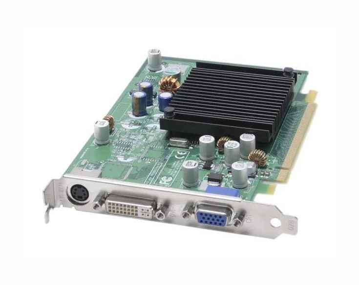 128-TC-2N23-LA - EVGA GeForce 6200 Turbocache 128MB Support to 256MB DDR2 PCI Express VGA/ DVI/ TV-Out Video Graphics Card