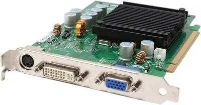 128-TC-2N27-LA - EVGA GeForce 6200LE TC 128MB GDDR2 64-Bit PCI Express x16 DVI/ D-Sub/ S-Video Out Video Graphics Card