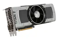 12G-P4-3992-A1 - EVGA GeForce GTX Titan Z SuperClocked 12GB 768-Bit GDDR5 PCI Express 3.0 x16 DVI/ HDMI SLI Support Video Graphics Card