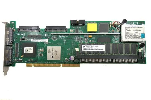 13N2198 - IBM ServeRAID 6M Dual Channel PCI-x 133MHz Ultra-320 SCSI Controller with Standard Bracket 256MB Cache and Battery
