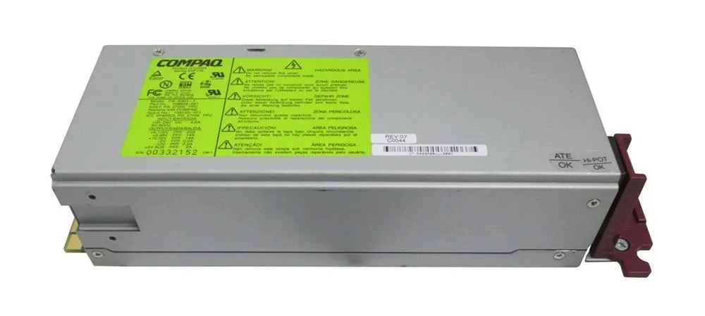143397-291 - HP 275-Watts Redundant Hot-Pluggable Power Supply for Proliant DL380 1850R