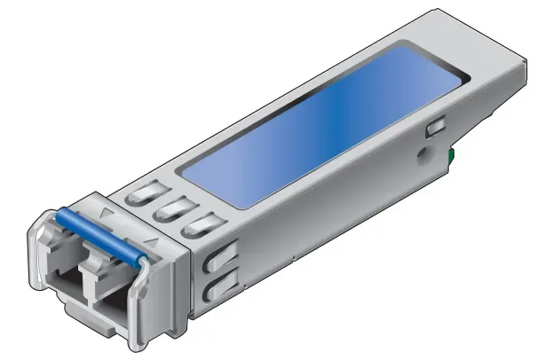 1442703PG7 - ADTRAN 622Mb/s CWDM OC-12 Single-Mode Fiber 80km 1591nm SFP LC Connector Transceiver Module