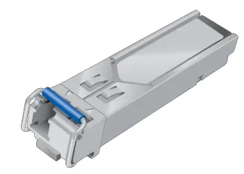 1442705PG1 - ADTRAN 2Gb/s OC-48 Single-Mode Fiber 15km 1310nm-TX/1550nm-RX LC Connector SFP Transceiver Module