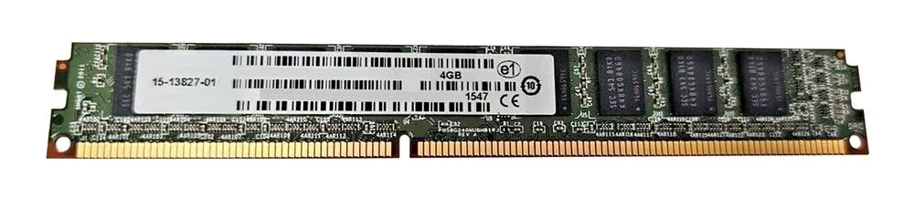 15-13827-01 - Cisco 4GB DDR3-1600MHz PC3-12800 ECC Unbuffered CL11 240-Pin VLP UDIMM 1.5V Single Rank Memory Module
