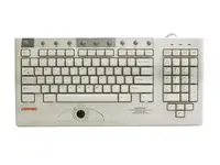 164989-001 - HP / Compaq PS/2 Rackmount Keyboard w/Integrated Center Trackball for ProLiant ML370 Special Server