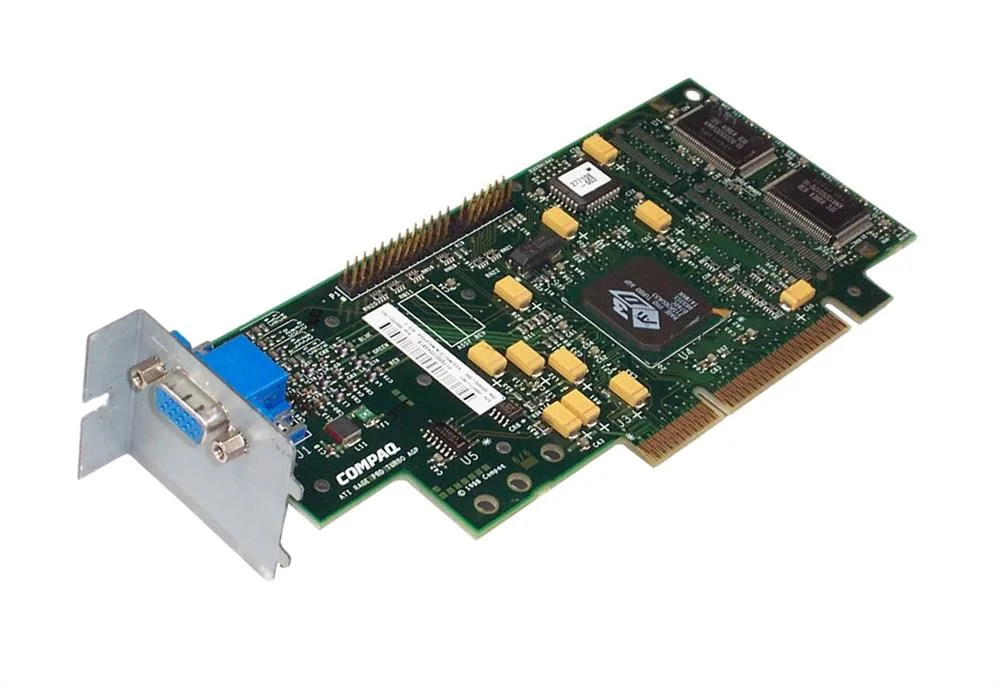 166871-001 - Compaq / ATI Rage Pro Turbo 4MB Memory AGP Graphics Board