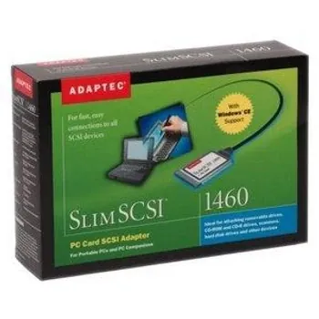 1807600-R - Adaptec SlimSCSI 1460 SCSI Controller - Up to 10MBps - 1 x Fast SCSI - SCSI External