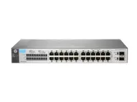 1810-24 - HP 1810-24 24 x Ports 10/100Base-TX + 2 x SFP Layer-2 Managed Fast Ethernet Network Switch