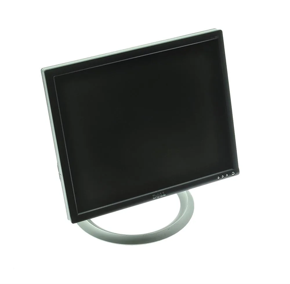 1901FP - Dell 19-inch (1280x1024) TFT Flat Panel Display 0.29mm DVI VGA (HD-15) Silver on Black