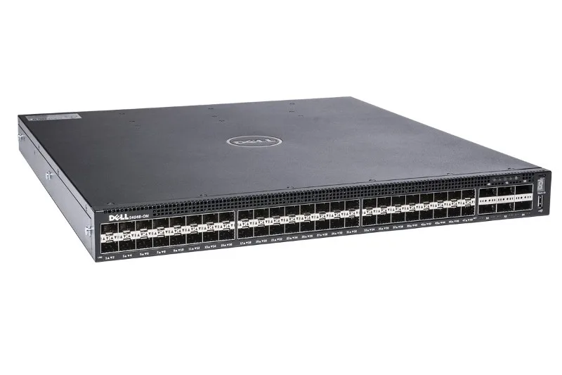 Dell 19GX4 Dell 019GX4 / 19GX4 PowerSwitch S4000 S4048-on 48-Ports 10GbE SFP+ 6-Ports QSFP+ Layer 3 Managed Rack-mountable Network Switch