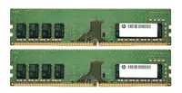 1C8K3AV - HP 16GB Kit (2X8GB) DDR4-3200MHz PC4-25600 ECC Unbuffered CL22 288-Pin UDIMM 1.2V Single Rank Memory