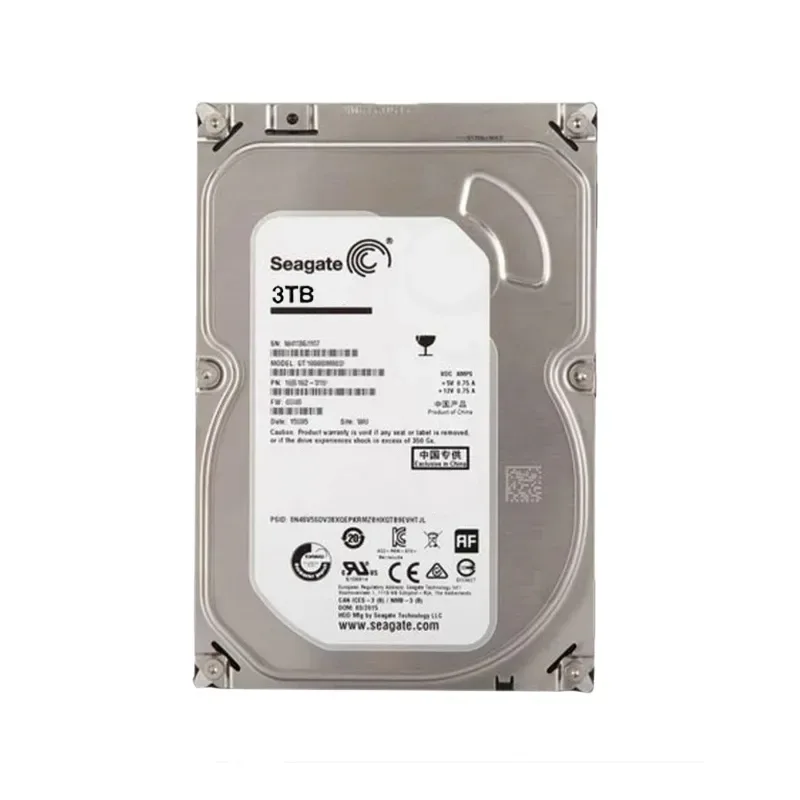 1CH166-704 - Seagate BarraCuda 3TB 7200RPM SATA 6Gb/s 64MB Cache (RoHS) 3.5-inch Hard Drive