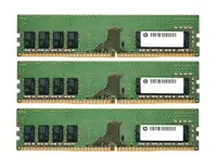 1D0C0AV - HP 24GB Kit (3X8GB) DDR4-3200MHz PC4-25600 ECC Unbuffered CL22 288-Pin UDIMM 1.2V Single Rank Memory