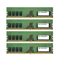 1D0C4AV - HP 32GB Kit (4X8GB) DDR4-3200MHz PC4-25600 ECC Unbuffered CL22 288-Pin UDIMM 1.2V Single Rank Memory