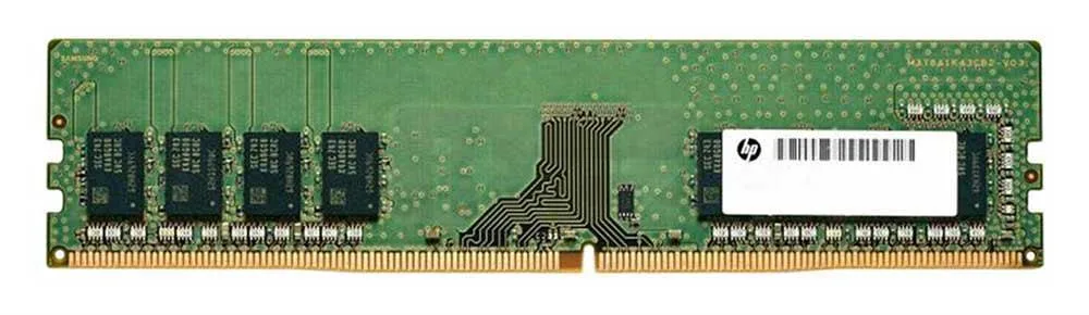 1D0D8AV - HP 32GB DDR4-3200MHz PC4-25600 ECC Unbuffered CL22 288-Pin UDIMM 1.2V Dual Rank Memory Module