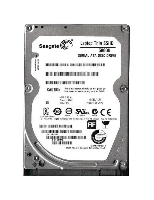 1EJ162-055 - Seagate Laptop Thin 500GB 5400RPM SATA 6Gb/s 64MB Cache 2.5-inch Hard Drive