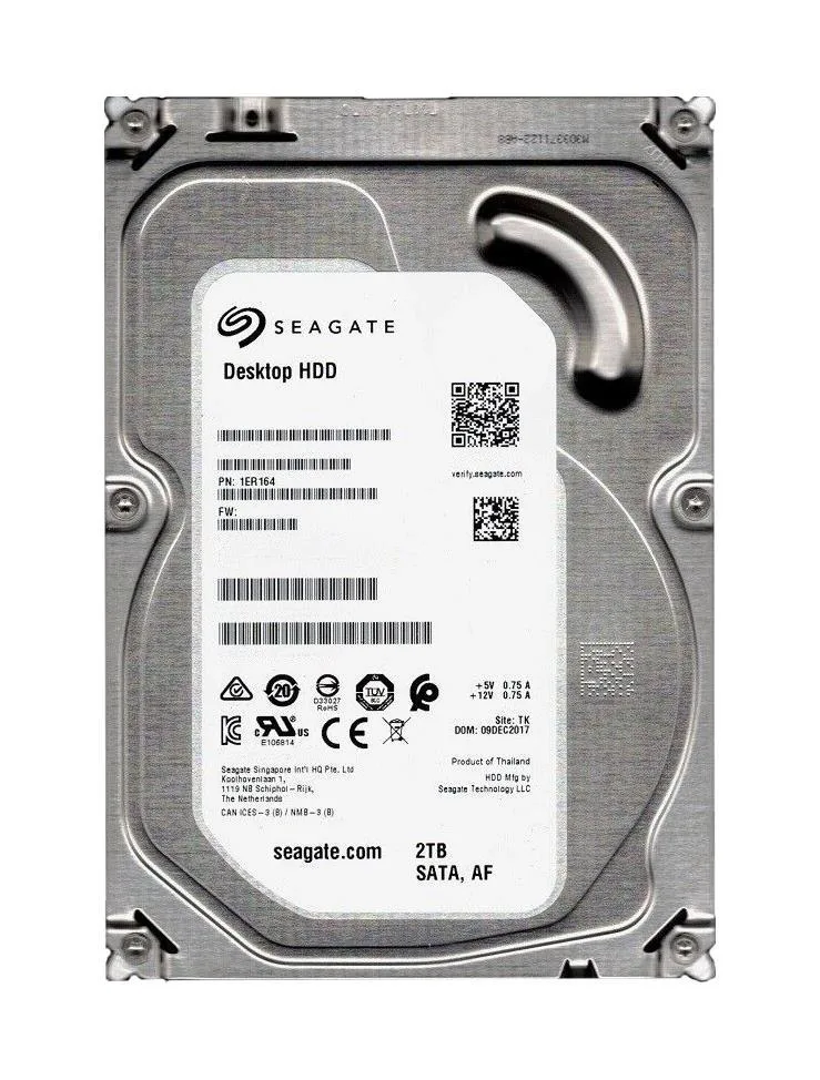 1ER164-841 - Seagate 2TB 7200RPM SATA 6Gb/s 64MB Cache (RoHS) 3.5-inch Hard Drive