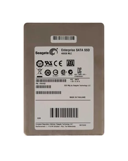 1FW162-001 - Seagate Enterprise 480GB Multi-Level-Cell SATA 6Gb/s 2.5-inch Solid State Drive