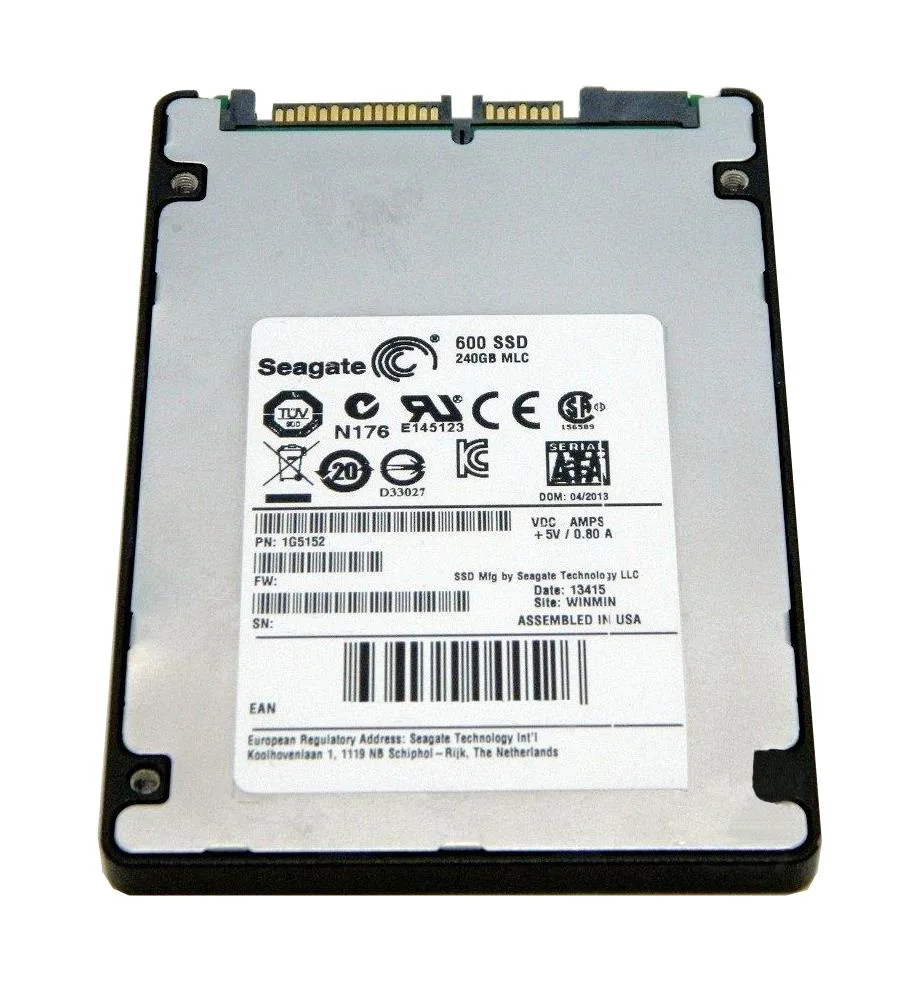 1G5152-300 - Seagate 600 240GB Multi-Level-Cell SATA 6Gb/s 2.5-inch Solid State Drive