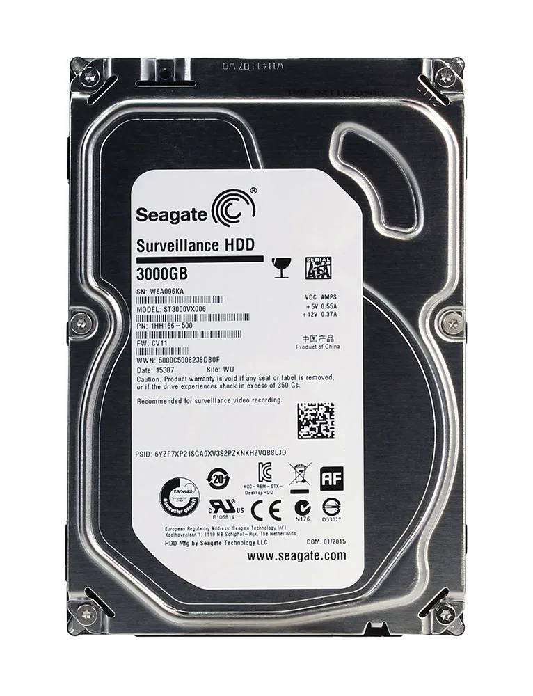 1HH166-500 - Seagate 3TB 5900RPM SATA 6Gb/s 3.5-inch Hard Drive
