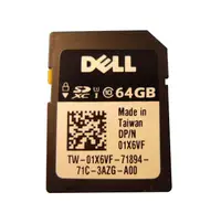 1X6VF - Dell 64GB Class10 SDXC U3 Flash Memory Card