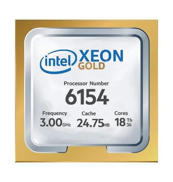 1XM58AA - HP Intel Xeon Gold 18 Core 6154 3.00GHz 14NM 200W Server Processor