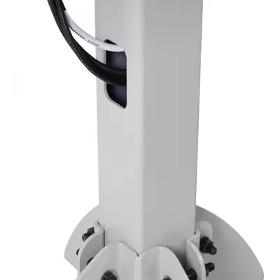 20-076-100 - Ergotron Command Post - 3-inch x 3-inch x 80-inch Post Floor or Ceiling Computer Mounting System