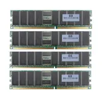 202173-S21 - HP 8GB Kit (4X2GB) DDR-200 MHz ECC Registered CL2 180-Pin DIMM Memory