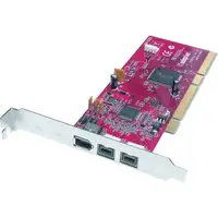 2065200EU-R - Adaptec FireConnect 8300 3 Port FireWire Adapter - 2 x 9-pin IEEE 1394b FireWire External 1 x 6-pin IEEE 1394a FireWire External - Plug-in