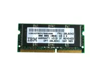 20L0241 - IBM 64MB 66MHz PC66 non-ECC Unbuffered CL2 144-Pin SoDimm Memory Module