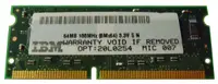 20L0254 - Lenovo 64MB 100MHz PC100 non-ECC Unbuffered CL2 144-Pin SoDimm Memory Module