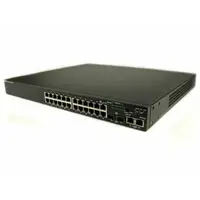 210-19770-3NBD - Dell PowerConnect 3524P 24 x Ports 10/100Base-T PoE + 2 x Ports Shared SFP + 2 x Ports 10/100/1000Base-T Fast Ethernet Manageable Stackable Ethernet Switch