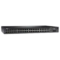 210-ABOG - Dell Networking N3048 48 x Ports 10/100/1000Base-T + 2 x Ports SFP+ 2 x Ports 1000Base-T Combo Rack-Mountable Gigabit Ethernet 1U Layer 3 Managed Network Switch