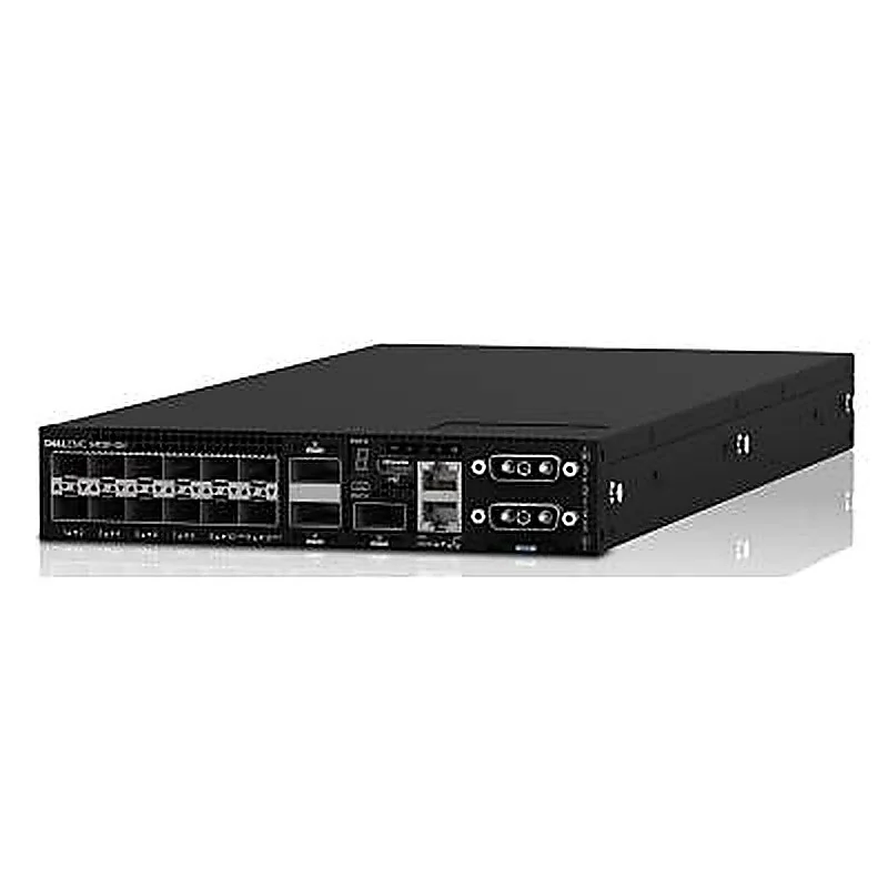 Dell 210-AOZH PowerSwitch S4112F-ON 12-Ports 10GBase-X SFP+ 3-Ports 100GBase-X QSFP28 Layer 3 Managed 1U Rack-Mountable GbE Network Switch